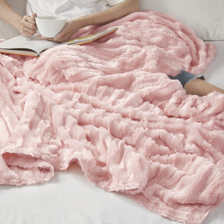 Beautyrest duke faux fur weighted blanket new arrivals